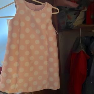 Pink and white circle play dress/formal